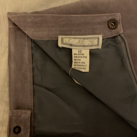 BRAND NEW WOMENS S.M.H 80’s HIGH WAISTED KINDS PENCILED GRAY SKIRT. SIZE-10 - Picture 3 of 15